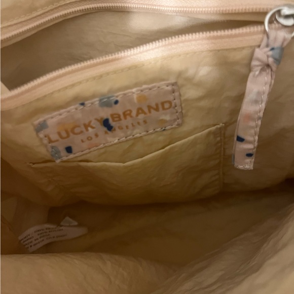 LUCKY Brand Zayd Sling Crossbody Hobo Bag NWT - Picture 6 of 11